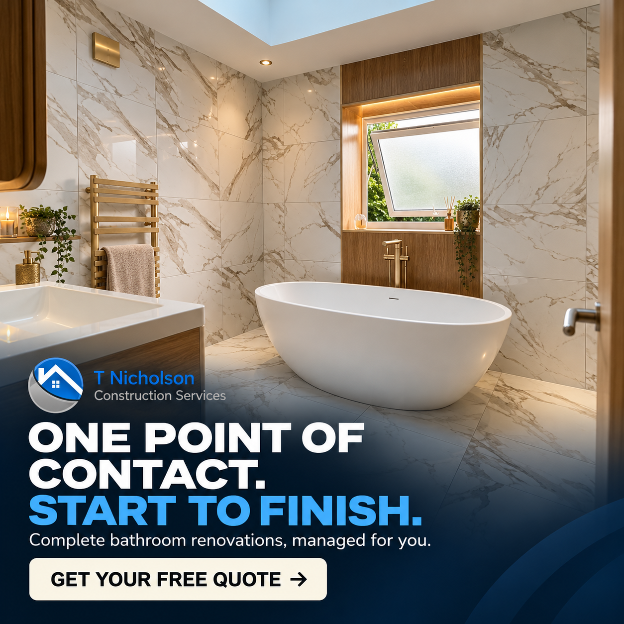 One point of contact. Start to finish.